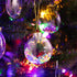 Clear Christmas Plastic Ornament Ball Transparent Fillable Sphere Light Bulb Ornament with Rope and Removable Metal Cap Christmas Hanging Ornaments for Christmas Tree Decor (Gold, 12)