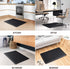 HappyTrends Kitchen Floor Mat Cushioned Anti-Fatigue Kitchen Rug,17.3"x 28",Thick Waterproof Non-Slip Kitchen Mats and Rugs Heavy Duty Ergonomic Comfort Rug for Kitchen,Floor,Office,Sink,Laundry,Black