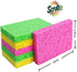 Cleaning Scrub Sponge by SCRUBIT - Kitchen Dish Sponges for Dishes, Pots Pans & More - 24 Pack - Colors May Vary-