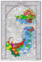Enchanted Lake - Giant Wall Size Coloring Poster - 32.5" X 22" (Great for Family Time, Adults, Kids, Classrooms, Care Facilities and Group Activities)