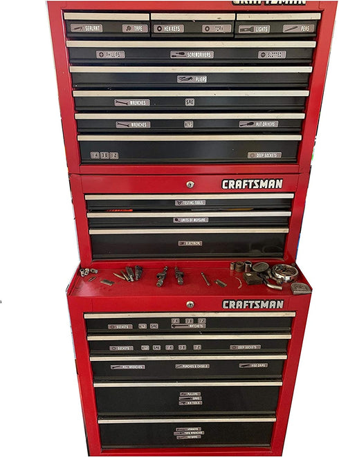 Tool Box Organizer Labels