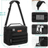 Insulated Lunch Box for Men Women - Leakproof Reusable Lunch Bag with MOLLE Webbing for Office Work School Picnic Gym, Freezable Cooler Tote Bag with Adjustable Shoulder Strap for Tactical Adult/Kids