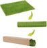 QYH Artificial Grass Doormat Indoor Outdoor Green Lawn Rug Pet Turf for Dogs Pee Pad Synthetic Grass Door Mat Fake Grass for Entrance Way (16" x 24")