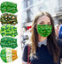 50 Pcs Happy Holidays Disposable Masks for Adults 3-Ply Nonwoven Breathable & Comfortable Gifts for Men Women
