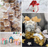 LaRibbons 10Pcs PET Clear Box, Transparent Boxes, Candy Box, Clear Gift Boxes for Wedding, Party and Baby Shower Favors, 6" L x 6" W x 6" H