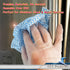 Cleaning Cloths Roll Wipe Sheet, Reusable Wash-Cloth Cleaning Rags, Disposable Dish Cloths for Cleaning Towel, Reusable Paper Towels for Kitchen ( Pack of 3-Rolls, 150-Sheets Total )