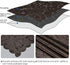 Locika Washable Vinyl Tablecloth Easy Care Dinning Tablecloth Rectangle Heavy Plastic Tablecloth Waterproof Spillproof Vinyl Tablecloth (Chocolate, 60" X 120" Rectangle/Oblong)