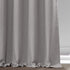 HPD Half Price Drapes Grommet Faux Linen Room Darkening Curtain (1 Panel) 50 X 120, BOCH-LN1857-120-GR, Oatmeal