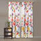 Greenland Home Watercolor Dream Curtain Panel Pair, 63 in L, White