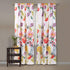 Greenland Home Watercolor Dream Curtain Panel Pair, 63 in L, White