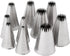 Ateco 870 - French Star Pastry Tips Set (860-869)