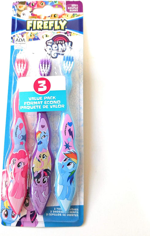 Firefly My Little Pony Toothbrush 3 pack
