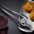 Nambe - Gourmet Collection - Curvo All-Purpose Tongs - Measures at 13" x 1.5" - Made with Stainless Steel - Designed by Steve Cozzolino