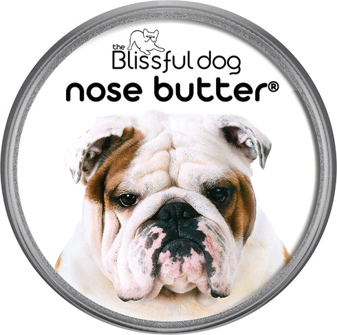 The Blissful Dog Bulldog Unscented Nose Butter, 4-Ounce