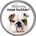 The Blissful Dog Bulldog Unscented Nose Butter, 4-Ounce