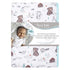 Trend Lab Quilted Jersey Baby Blanket, Fishing Bears