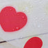Happy Valentines Day Shower Curtain Cute Red Love Heart on Pink Bathroom Decor Polyester Fabric Waterproof with Hooks 72 x 72 Inch