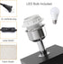 Bedside Table Lamp - Soilsiu Bedroom 3 Color Options Solid Wood Lamps with Modern Fabric Shade Reading Nightstand Lamps for Living Room, Kids Room, College Dorm, Office (LED Bulb Included)