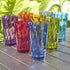 US Acrylic Optix 20-ounce Plastic Tumblers | set of 8 in Jewel Tone Colors