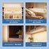 LED Closet Lights, 160-LED Under Cabinet Lighting 39cm Motion Sensor Light Indoor with 3 Colors Stick-On Night Light with Large Battery for Cabinet, Stairs, Kitchen, Hallway(3 Modes, 3600mAh, 300lm)