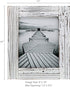 Barnyard Designs Rustic Farmhouse Distressed Picture Frame - White Wood Photo Frame 8? x 10?