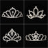 Bingcute 12Pcs Girl Princess Rhinestone Tiara Crown with Comb For Princess Party Favors tiaras and crowns for little girls