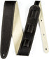 Fender Ball Glove Leather Guitar Strap, 2.5in, Black