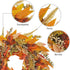 Fall Wreaths for Front Door - 24 inch Farmhouse Wreath Eucalyptus Autumn Berry Magnolia Outside Indoor Decor Large Harvest Crafts Wreaths Rustic Thanksgiving Halloween