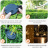 Mafiti Solar Garden Lights Outdoor,2 Pack Each 120 LED Solar Fire Work Lights, DIY Waterproof Solar String Lights for Patio,Yard Decoration(Warm White)