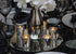 KISCO CANDLES: 10 Hour Votive Candles with Holders 12-Pack Silver Decorative Glass Home Decor, Beautiful Living Room, Kitchen, Bathroom Lighting | Long-Lasting Wax