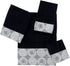 Avanti Linens Galaxy Hand Towel, Black