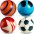 50 Mini Stress Balls Assortment - Bulk 2 Inch Soft Toy Variety Pack Stress Relief Balls, Squeezable Sensory Fidget Balls for Kids, Party Favors, Birthday Gifts for Boys & Girls