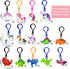 JOYIN 28 Packs Unicorn Dinosaur Keychain with Cards for Kids Party Favor, Classroom Exchange Prizes, Valentine™s Greeting Cards, Valentine Party Favors, Valentine Exchange Gifts