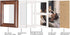 iRahmen 11x14 Picture Frame Beautifully Detailed Molding, Contemporary Picture Frame Set, Wall Mount Inspirations(IR-US004-DW-P11X14(2PK))