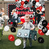 Race Car Birthday Party Decoration Supplies 83PCS Race Car Backdrop Banner and Balloon Garland Kit Happy Birthday Checkered Flags Photo Backdrop for Sports Theme Party Two Fast Birthday Decorations