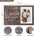 Valentines Day Gifts for Her,I Love You Gifts for Girlfriend Boyfriend,Valentines Day Gifts for Him,Birthday Gifts for Husband Wife,Picture Frame(Dark Brown)