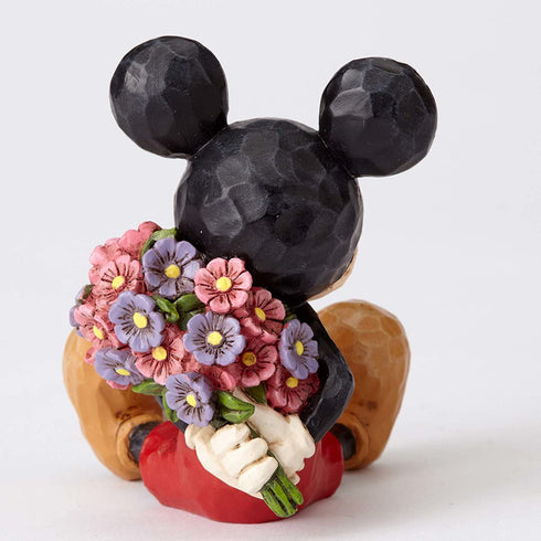 Enesco Gift Disney Traditions by Jim Shore Mini Mickey Mouse Personality Pose Stone Resin Figurine, 2.75