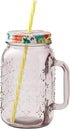 The PioneerWoman Sunny Day Mason Jar Drinking Glass With Lid