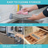 SPLF Adjustable Roll Up Dish Drying Rack, Collapsible Over The Sink Dish Drying Rack Kitchen Rolling Dish Drainer, Portable Silicone and Stainless Steel Rolling Rack for Kitchen Sink Counter