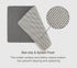 Greentec Bath Mats, Shower Mat Non Slip, PVC Bathtub Mat, Shower Mat, Quick Drying, Breathable, Anti Clog Hair Catcher Standing Pad for Bathroom, Wet Area, 24 x 16 in
