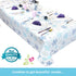 Decostyle, 6 Pack Premium Disposable table cover, Frozen, elsa, Snowflake, crystal, parties, Winter theme, Plastic, Birthday Party, Rectangular decorations, Tablecloth, table cloths 54 Inch x 108 Inch