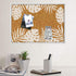 Wall Pops HB3234 Cork Board, White & Off- White