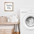 Laundry is Looking at Me Dirty Again Sign 12x12 Inch - Farmhouse Laundry Room Rustic Decor, Farmhouse Laundry Sign Decor, Square Laundry Sign, Wooden Laundry Sign, Laundry Looking at Me Dirty Sign