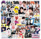 V-Harna BTS Vinyl Stickers Pack| 50Pcs Aesthetic Lovely Bangtan Sonyeondan Kpop V Jimin Jungkook Stickers for Laptop Phone Case Notebook Luggage Water Bottle - Waterproof Stickers Gift