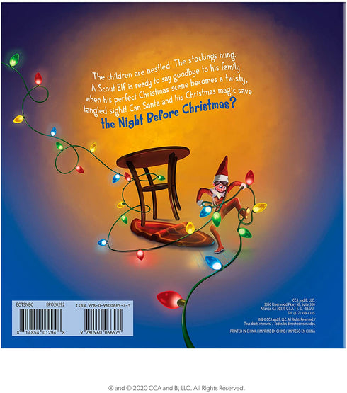 Elf on The Shelf Night Before Christmas Book