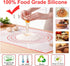 Extra Large Silicone Baking Mat 32" By 24" Non-slip Premium Pastry Mat Non Stick Pie Mat with Measurement, Counter Mat, Dough Rolling Mat