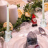 MejaTec Candlestick Holders, 6PCS Taper Candle Holders, Clear Glass Taper Candlesticks for Party, Wedding, Birthday, Dinning Room and Home Decoration (6, Clear Glass)