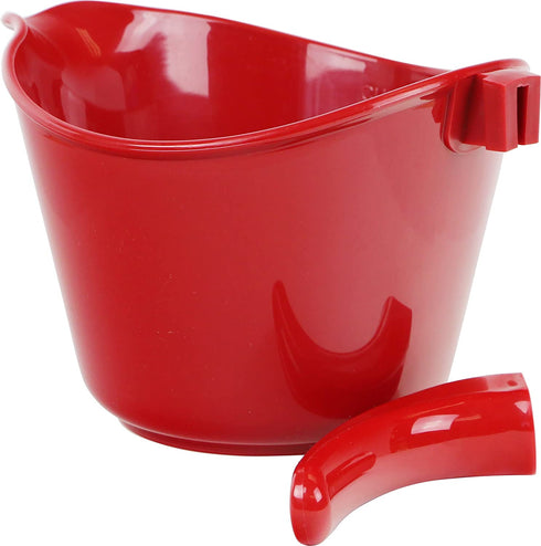Reston Lloyd, Red Calypso BAsics 2-Quart Microwave Safe Batter Bowl