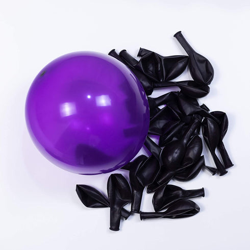 Macaron Purple Balloon Arch Garland Kit-Macaron Purple Balloon Metallic Purple Balloon Silver Balloon 133Pcs for Birthday,Gender Reveal,Baby Shower,Wedding,Engagement,Christmas and Bachelor Party Decoration.