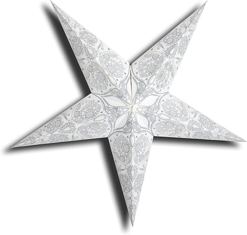 GalaxyArts - Maharani (White) - Paper Star Lantern
